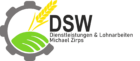 DSW Weicha Logo DSW Dienstleistungs-Service-Weicha Logo – Landtechnik und Lohnarbeiten Michael Zirps Görlitz und Bautzen